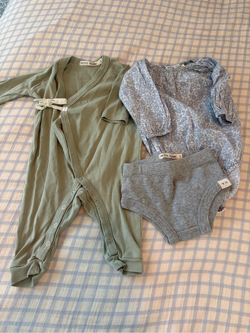 Petits Vilains bundle, 0-3 + 3-6mo